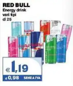 Boningros Cash and Carry Red Bull Energy drink offerta