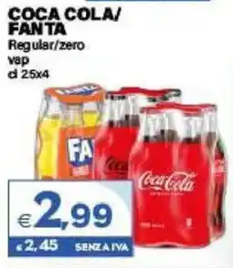 Boningros Cash and Carry Coca Cola/Fanta Regular/zero vap offerta