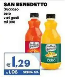 Boningros Cash and Carry San Benedetto Succoso zero offerta