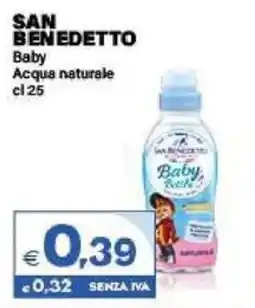 Boningros Cash and Carry San Benedetto Baby Acqua naturale offerta