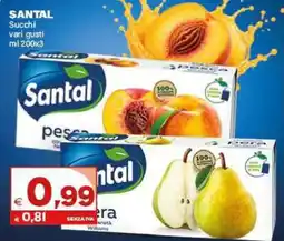 Boningros Cash and Carry Santal Succhi offerta
