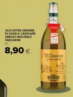 Tigre Olio extra vergine di oliva il casolare grezzo naturale farchioni offerta