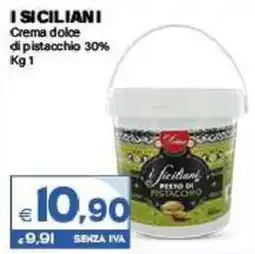Boningros Cash and Carry I Siciliani crema dolce di pistacchio offerta