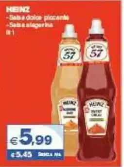 Boningros Cash and Carry Heinz Salsa dolce piccante offerta