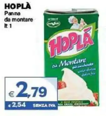 Hoplā Panna da montare