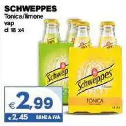 Boningros Cash and Carry Schweppes Tonica/limone offerta
