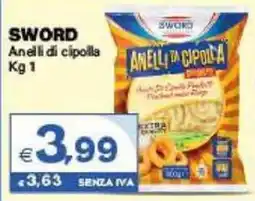 Boningros Cash and Carry Sword anelli di cipolla offerta