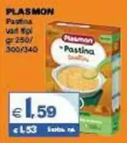 Boningros Cash and Carry Plasmon Pastina offerta