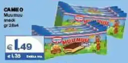 Boningros Cash and Carry Cameo Muu Muu snack offerta