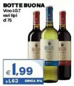 Boningros Cash and Carry Botte Buona Vino LG.T offerta