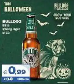 Boningros Cash and Carry Bulldog Bira strong lager offerta