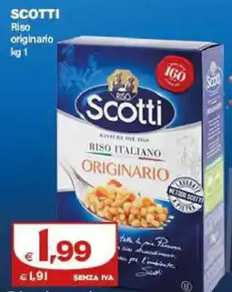 Boningros Cash and Carry Scotti Riso originario offerta