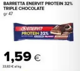 Tigre Barretta Enervit Protein 32% Triple Chocolate offerta