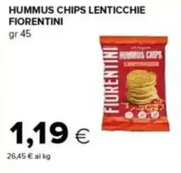 Tigre Hummus chips lenticchie fiorentini offerta