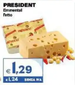Boningros Cash and Carry President Emmental offerta