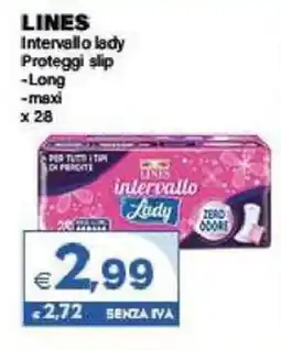 Boningros Cash and Carry Lines Intervallo lady Proteggi slip offerta