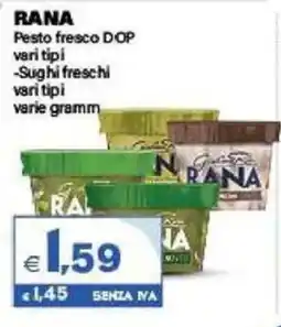 Boningros Cash and Carry Rana Pesto fresco DOP offerta