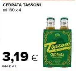 Tigre Cedrata Tassoni offerta