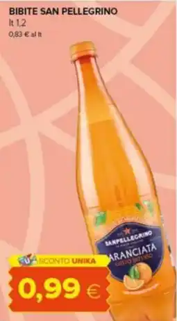 Tigre Sanpellegrino aranciata gusto intenso offerta