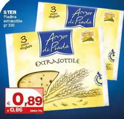 Boningros Cash and Carry Ster Piadina extrasottile offerta