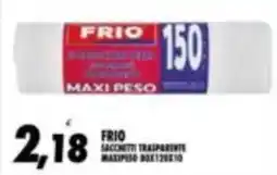 Compri Meglio Frio sacchetti trasparente maxipeso offerta