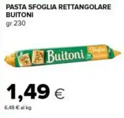 Tigre Pasta sfoglia rettangolare Buitoni offerta