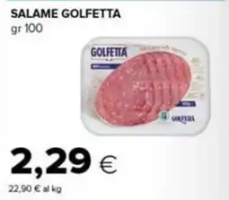 Tigre Salame Golfetta offerta