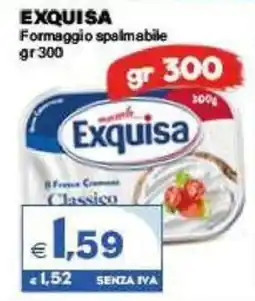 Boningros Cash and Carry Exquisa Formaggio spalmabile Classico offerta