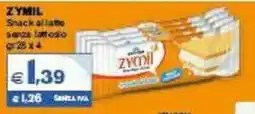 Boningros Cash and Carry Zymil Snack al latte senza lattosio offerta