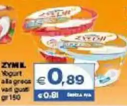 Boningros Cash and Carry Zymil Yogurt alla greca offerta