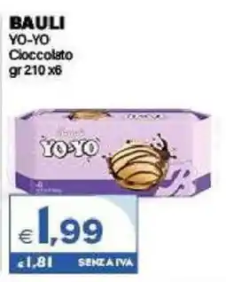 Boningros Cash and Carry Bauli Yo-Yo Cioccolato offerta