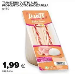 Tigre Tramezzino Duetto Alba offerta