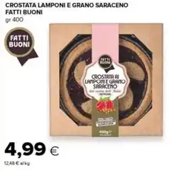 Tigre Crostata lamponi e grano saraceno Fatti Buoni offerta