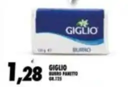 Compri Meglio Giglio burro paneetto offerta