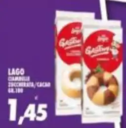 Compri Meglio Lago ciambelle zucchero/cacao offerta