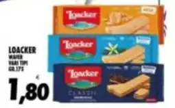 Compri Meglio Loacker wafers offerta