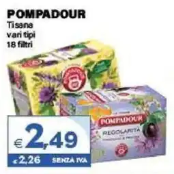 Boningros Cash and Carry Pompadour Tisana offerta