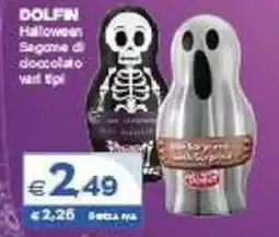 Boningros Cash and Carry Dolfin Halloween Sagome di cioccolato offerta