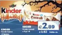 Boningros Cash and Carry Kinder Cereali offerta