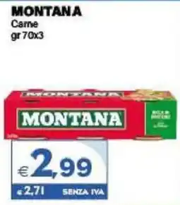 Boningros Cash and Carry Montana Carne offerta