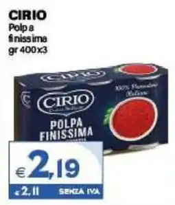 Boningros Cash and Carry Polpa finissima Cirio offerta
