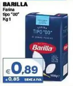 Boningros Cash and Carry Barilla Farina tipo "00" offerta