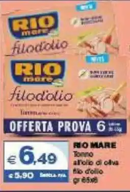 Boningros Cash and Carry Rio mare Tonno all'olio di oliva filodolio offerta