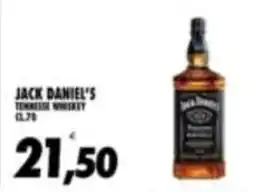 Compri Meglio Jack Daniel's Tennessee Whiskey offerta