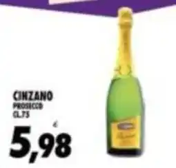 Compri Meglio Cinzano prosecco offerta