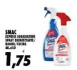 Compri Meglio Smac express sgrassatore spray disinfettante/bagno/cucina offerta
