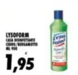 Compri Meglio Lysoform casa disinfettante cedro/bergamotto offerta