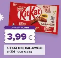 Tigre Kit-Kat mini halloween offerta