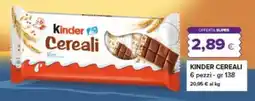 Tigre Kinder Cereali offerta