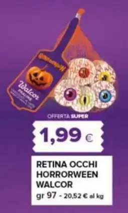 Tigre Retina occhi horrorween Walcor offerta